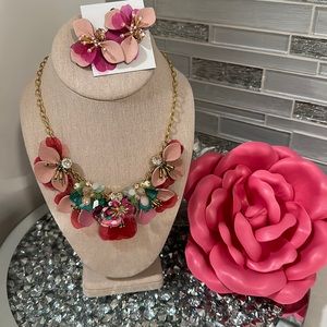 Kate Spade ♠️ RARE leather and gem jewelry set nwt